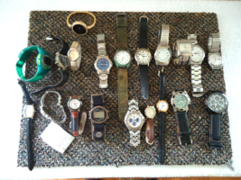 Mixed Lot Of 20 Non Working Wrist Watches &quot; MIXED LOT &quot; - £41.00 GBP