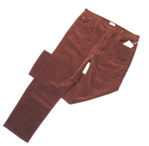 NWT Mother Tomcat Ankle in Hopscotch Friar Brown Stretch Corduroy Pants 33 - $138.60