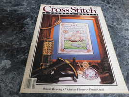 Cross Stitch Country Crafts Magazine January February 1989 - $2.99