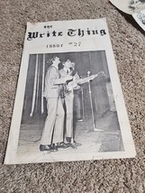 Rare Beatles Fan Magazine Barb Fenick Editor The Write Thing # 27  1979 - $9.50