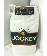 Size 36 Jockey Vtg 3 Pack Classic Men&#39;s Brief Tighty Whitey Inverted Y F... - $55.91 CAD