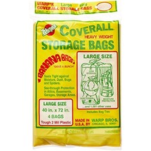 Warp Brothers CB-40 Banana Bags Storage Bags, 40-Inches by 72-Inches, 4-Count, - $21.08