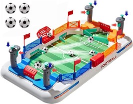 Mini Foosball Games 2024 New Tabletop Football Games Soccer Games Pinbal... - $69.80