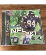 NFL 2K1 (SEGA Dreamcast, 2000) Compete With Manual Great Condition - £4.68 GBP