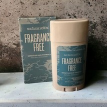 Schmidt&#39;s Fragrance Free Sensitive Skin Natural Deodorant Stick 2.65 OZ, 5 Pack - £74.72 GBP
