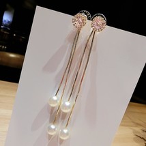 Pearly Perfection Beaded Tassel Earrings - £2.76 GBP+