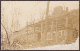 Rutland, Vermont RPPC 1920s - Long Trail Lodge Real Photo Postcard - £9.79 GBP