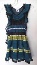 NWT Missoni Teal Black Mesh + Knit Light Sweater Size US M IT42 $495 - £75.89 GBP