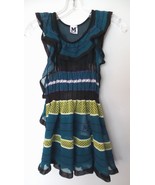 NWT Missoni Teal Black Mesh + Knit Light Sweater Size US M IT42 $495 - £76.24 GBP