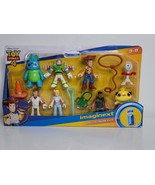 Disney Pixar Imaginext Toy Story 4 Deluxe Figure Pack Fisher Price Actio... - £14.33 GBP