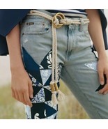POLO RALPH LAUREN KIPTON WASH Star Patchwork Avery Boyfriend Denim Jeans... - $125.97 CAD