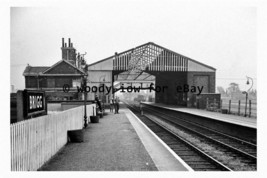 bb0619 - Brigg Railway Station in 1961 , Lincolnshire - print 6x4 - £1.98 GBP