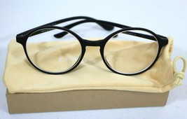 POETIC Matte Black Eyeglasses 50 □18-139 eye buy direct Medium Glasses NIB - £12.08 GBP