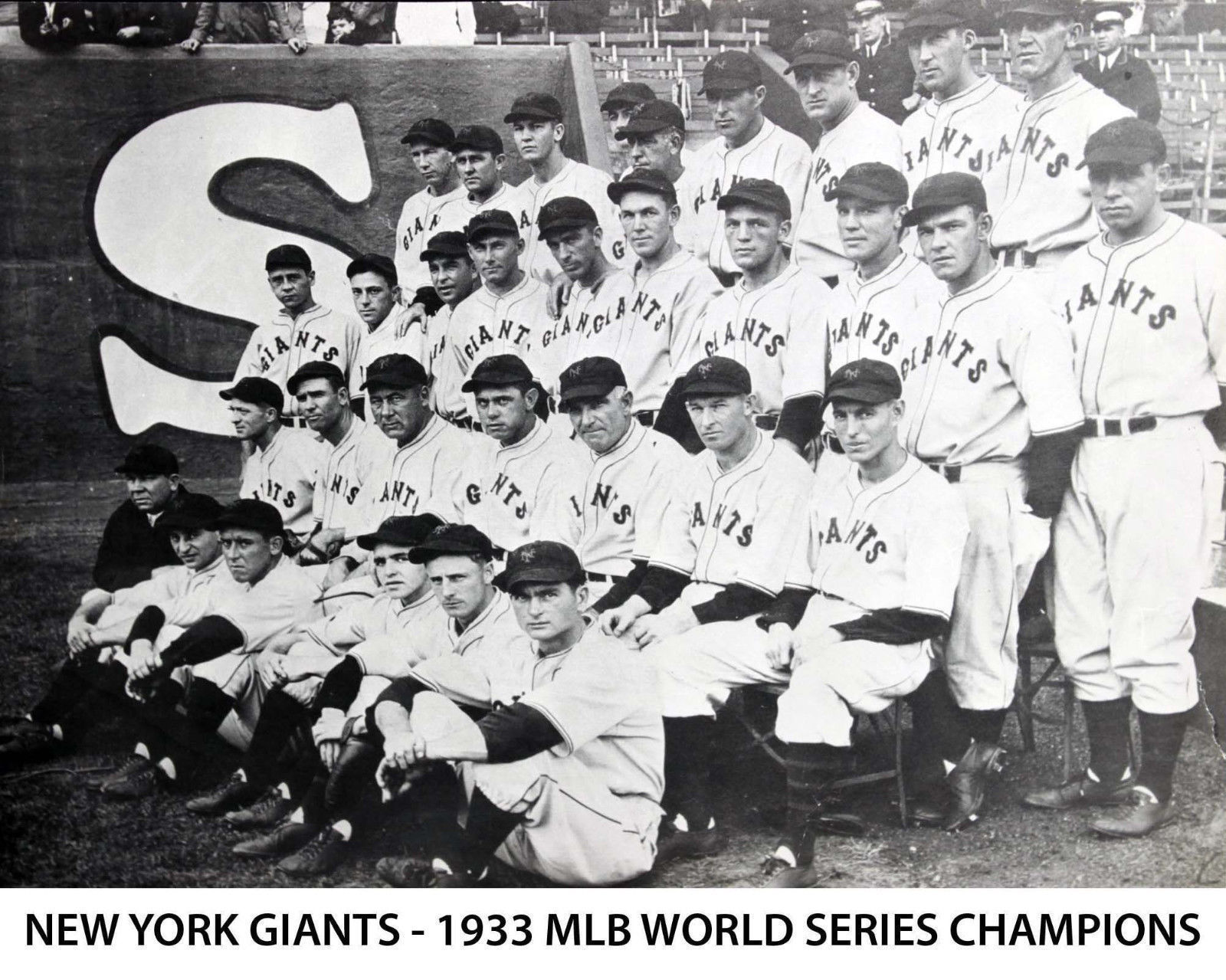 Primary image for 1933 NEW YORK GIANTS NY 8X10 TEAM PHOTO BASEBALL PICTURE MLB WORLD SERIES CHAMPS