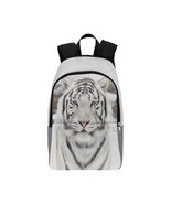 Siberian Tiger All-Over Print Adult Casual Waterproof Nylon Backpack Bag - £35.18 GBP
