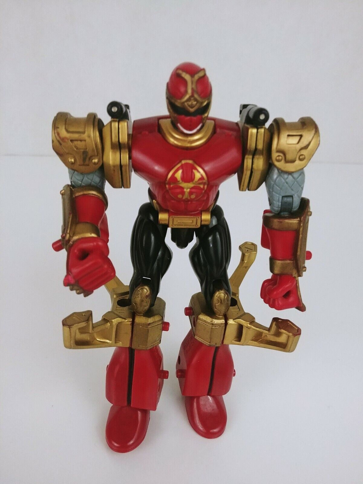 2002 Power Rangers Ninja Storm Bandai Triple Zord Red Crimson ...