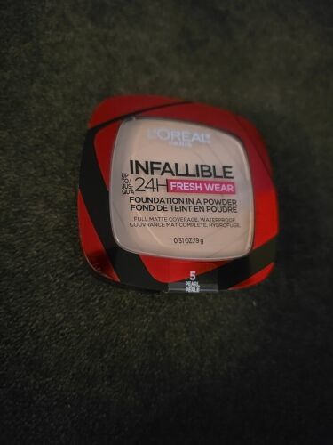 L'Oreal Infallible Fresh Wear Foundation In A Powder in Shade 5 Pearl (W15) - $12.82