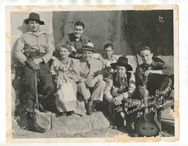 Beverly Hill Billies Musical Group Photo 1930's KPNC Los Angeles - $11.88