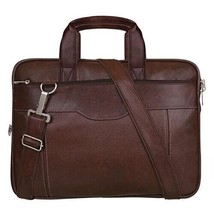 Vegan Leather Durable Laptop bag for men in Office Handbag Shoulder bag ... - $38.78