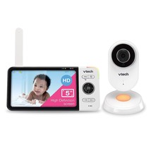 VTech VM818HD Video Monitor, 5-inch 720p HD Display, Night Light, 110-degree Wid - £105.97 GBP