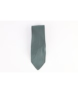 Vintage 50s Rockabilly Hand Rolled Silk 5 Fold Neck Tie Dress Tie Green USA - $47.70 CAD