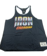 Under Armour Project Rock Iron Paradise Gym Tank Top Mens Size XXL Black... - £26.03 GBP