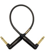 Mogami Gold Patch Cable with Right Angle Connectors 18 in. - $64.99