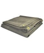 Dry Top 12 x 24 ft. Heavy Duty Canvas Tarp Olive - $5,057.03 MXN