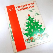 Christmas Favorites for Piano James Bastien 1979 Bastien Music WP48 Primer - £7.62 GBP
