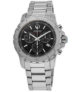 Movado 2600110 Series 800 Men&#39;s Black Dial Stainless Steel Chronograph W... - $677.81 CAD