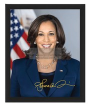 Kamala Harris Vice President Of The Usa Autographed 8X10 Framed Photo Reprint - £15.46 GBP