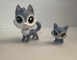 LPS Littlest Pet Shop Ranger Husker &amp; Lacey Husky 167 &amp; 168 Dogs - $10.79