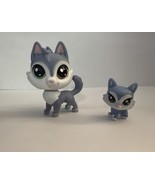 LPS Littlest Pet Shop Ranger Husker &amp; Lacey Husky 167 &amp; 168 Dogs - $10.79