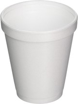 Dart CONTAINER J-Style Styrofoam Drink Cups (1000 Per Case), White, 8 oz... - £52.74 GBP