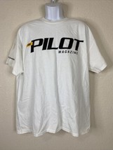 Gildan Ultra Men Size XL White RC Pilot Magazine T Shirt Short Sleeve - $6.89