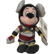 NWT VTG  Mickey Mouse Astronaut Space Suit 8&quot; Mini Bean Bag Plush  - £27.24 GBP