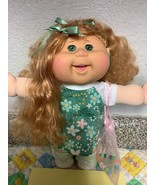 Cabbage Patch Kid Girl O.A.A  WCT-64 Reddish Brown Hair Green Eyes 2016 - $215.00