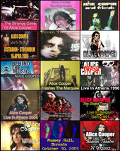 Alice Cooper Complete Dvd Collection 45 Dvds Box Set Live Shows &amp; Interviews - £203.61 GBP