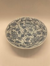 Soka Ramen Porcelain Bowl Made in Japan Blue &amp; White 2015 - £9.49 GBP