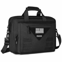 MOSISO Tactical Laptop Messenger Shoulder Bag, 15-16 inch Multifunctional Adjust - £57.06 GBP