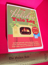 Home Holiday Yule Log DVD Christmas Gift Book Video Classic Sing Carols ... - $18.99