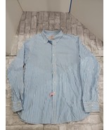 Brooks Brothers Men X Slim Cotton Long Sleeve Dress Shirt XL White Blue ... - $513.87 MXN