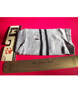 Pet Gift Dog Clothes XS Black Stripe Gray Sweater Outfit Cold Weather Ap... - €4,67 EUR