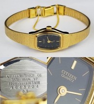 Citizen Women 3220-S11316 Fashion Gold Tone Quartz Analog 16mm Watch - $50.57 CAD