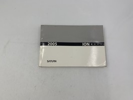 2005 Saturn Ion Owners Manual OEM E02B50017 - $35.99