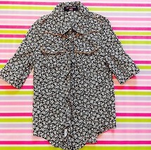 Liz Lisa Doll Black Floral Shirt Size S Perfect for School - $1,047.00 MXN