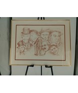 Barbara Hess Mercier Hollywood Comic Legends Pencil Sketch Artwork - $700.00
