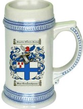 Vancouwenhoven Coat of Arms Stein / Family Crest Tankard Mug - $21.99