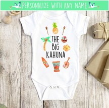 Hawaiian Onesie®, Hawaiian Baby Gift, Hawaiian Baby Shower, Baby Shower Gift, Ha - $18.90