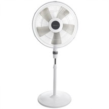Holmes Oscillating 16 Inch Blade Stand Fan with Metal Grill in White - $84.60
